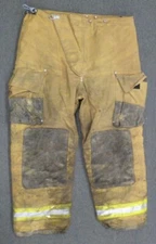 44x30 Globe Tan Firefighter Pants Turnout Bunker Fire Gear P090