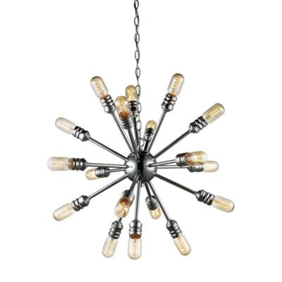 Trans Globe Lighting Bel Air Link 18 Light Pendant Chandelier PND-1083 PC NEW