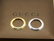 New Vintage Gucci  Metal Bezel Set - Gold & Silver  - Save  15% - for 1100