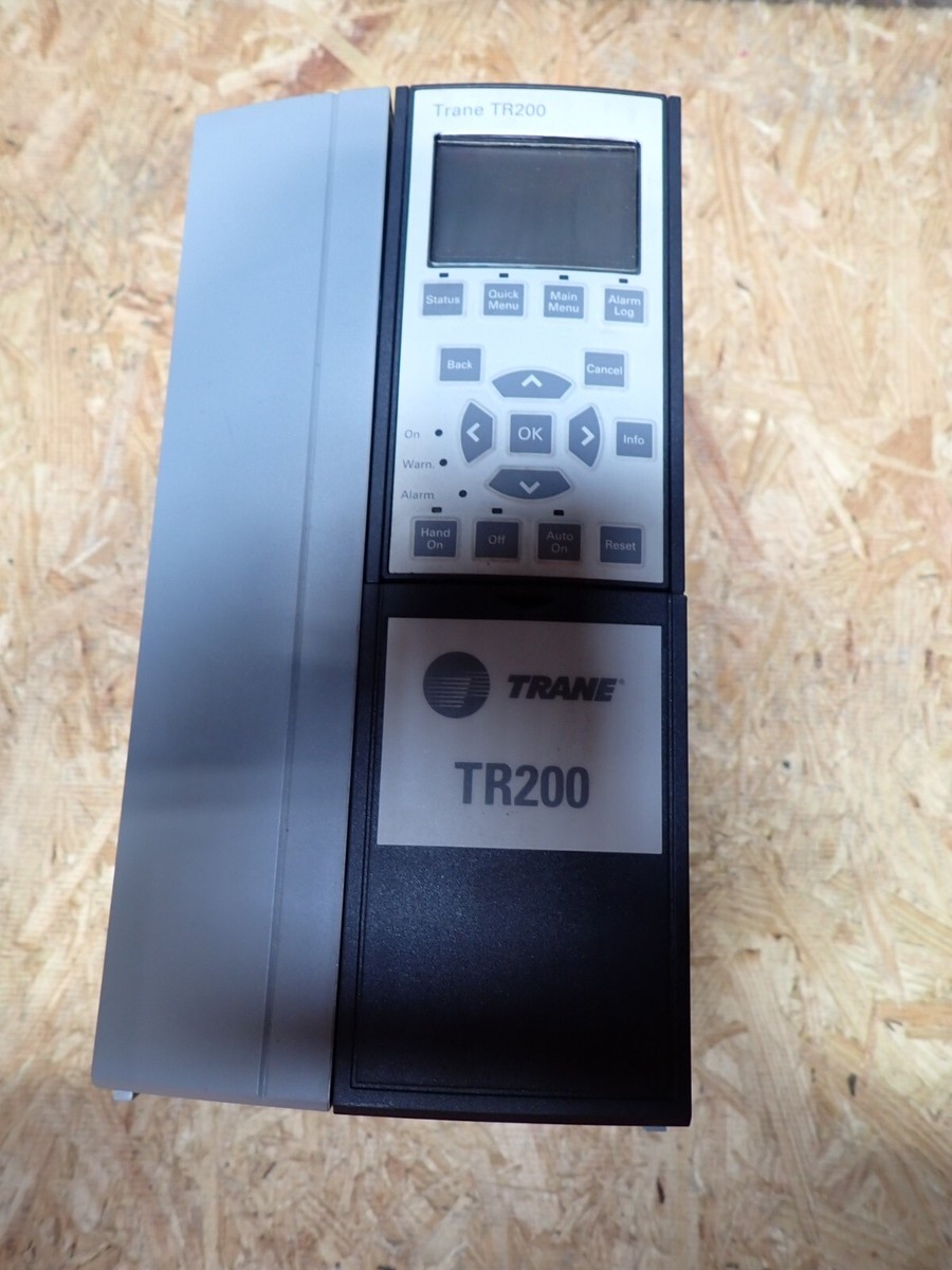 TRANE TR200 AC DRIVE 460 volt 7.5 HP 3 Phase TR-200P5K5T4E20X2XG