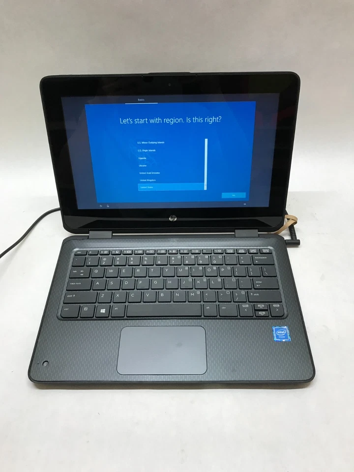 HP ProBook X360 11 G1 EE 11" Celeron 4GB RAM 64GB SSD Windows 10 C-Grade!!! - DW - Image 3 of 4