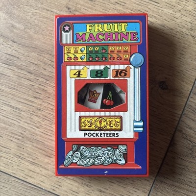 Tomy Pucketeers Vintage Fruit Machine Spiel 1975 funktionstüchtig