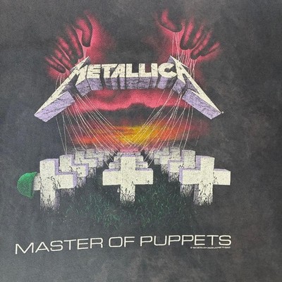 Vintage 1994 Metallica Master of Puppets Giant Tee | eBay