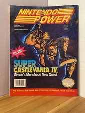 Nintendo Power Magazine Volume 32 Super Castlevania IV