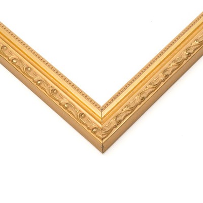 22x17 Frame Gold Solid Wood Picture Frame Width 1.125 Inches | Interior Frame De