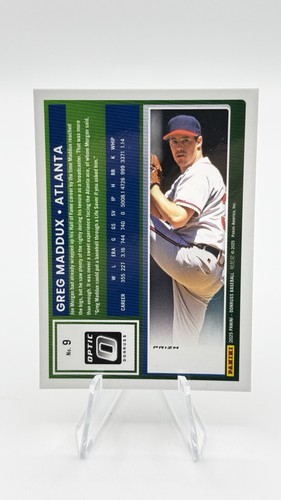 2025 Panini Donruss - Optic Greg Maddux #9 Circles Prizm - Picture 2 of 2