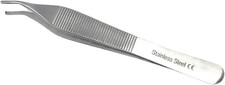 Adson Forceps 1 2 Rat  Tooth Tissue Forceps, Brown  Adson Dressing Forceps-CRV