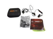 ISOtunes Pro 2.0 Bluetooth Earbuds Headphones Noise Reduction Black. Works