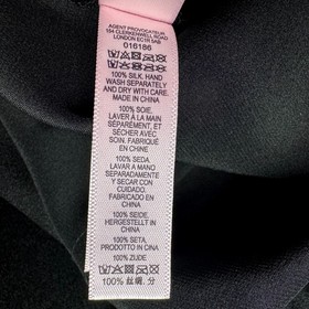 Agent Provocateur Classic High Waisted Black Silk Pyjama Pant NWT Women's Sz XS