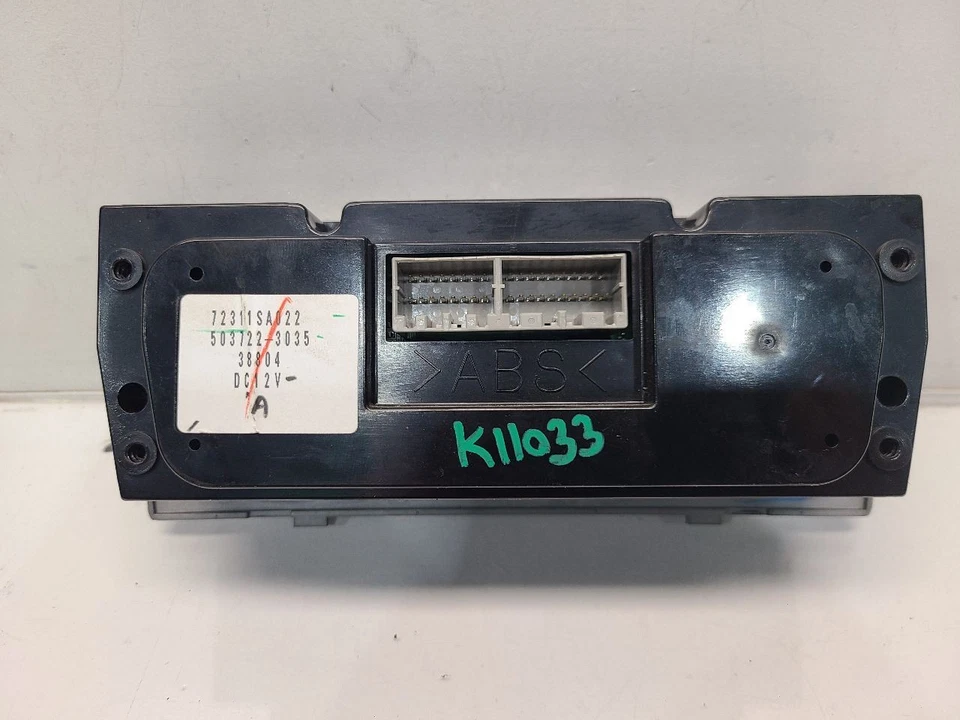 Subaru Forester 2004 control de temperatura - temperatura automática/mercado de Estados Unidos Foto 3 de 4