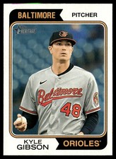 2023 Topps Heritage Kyle Gibson #654