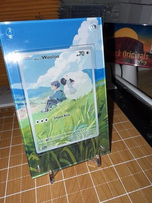 Hop's Wooloo 170/159 Sv09: Journey Together Holo Pokémon Extended Art Case