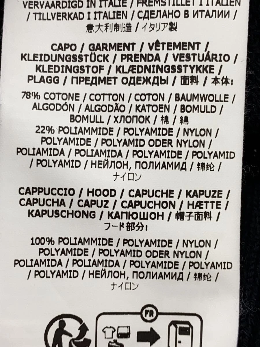 Felpa Stone Island con cappuccio zip XL cotone nero casual 8015503B0 #EG ADA