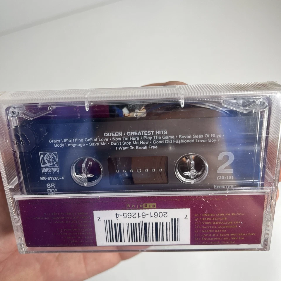 Vintage Queen Greatest Hits Cassette Tape Album 1992 Hollywood Records Rare OOP! - Image 3 of 4