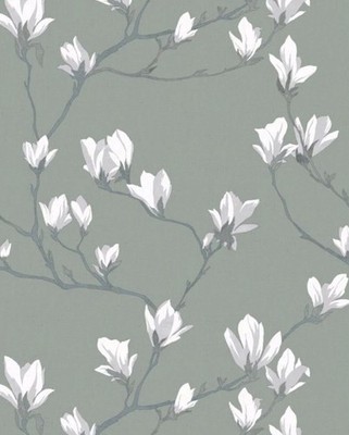 Laura Ashley Magnolia Grove Schiefertapete 1 Rolle Muster Nr. 113354 / Charge HB