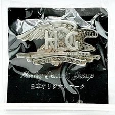 Harley Davidson Pin Badge Samurai Sword Owners Group Japan Originalmark Rare