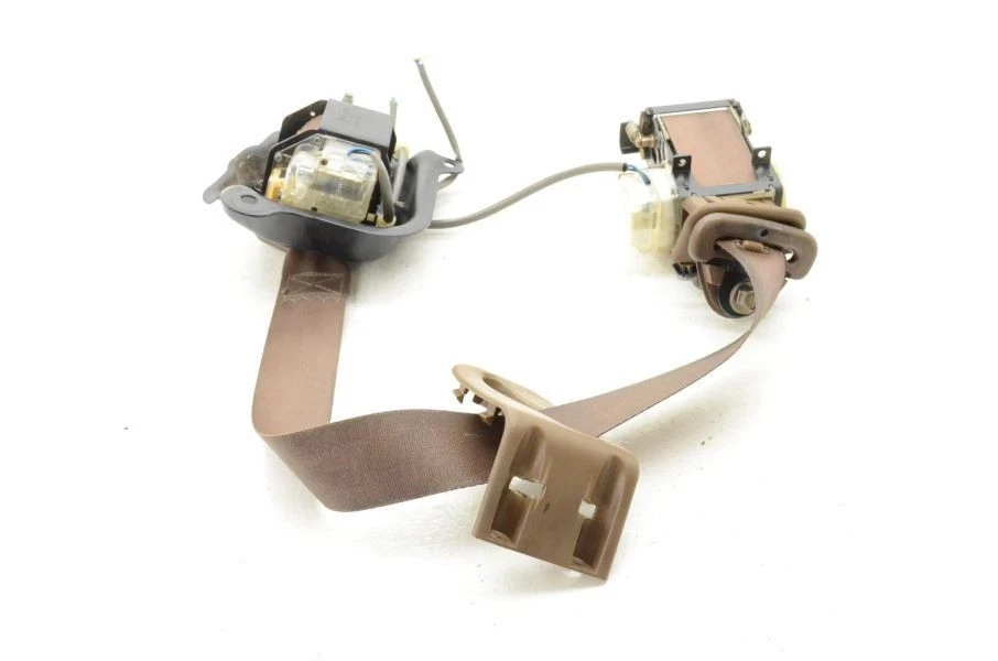 1990-1994 Nissan 300ZX Z32 Driver Left Rear Tan Seat Belt Retractor Foto 4 de 4