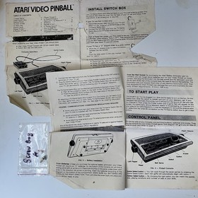 Atari CX-2600 &ldquo;Heavy Sixer&rdquo; Woodgrain Console (Sunnyvale) w/Accessories TESTED