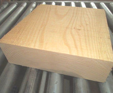 ONE KILN DRIED WHITE ASH BOWL BLANK LATHE TURNING LUMBER WOOD 6" X 6" X 3"