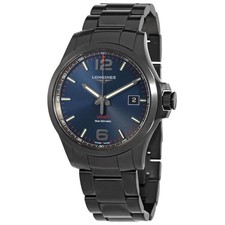 Longines Conquest V.H.P. Perpetual Quartz Blue Dial Men's Watch L3.726.2.96.6
