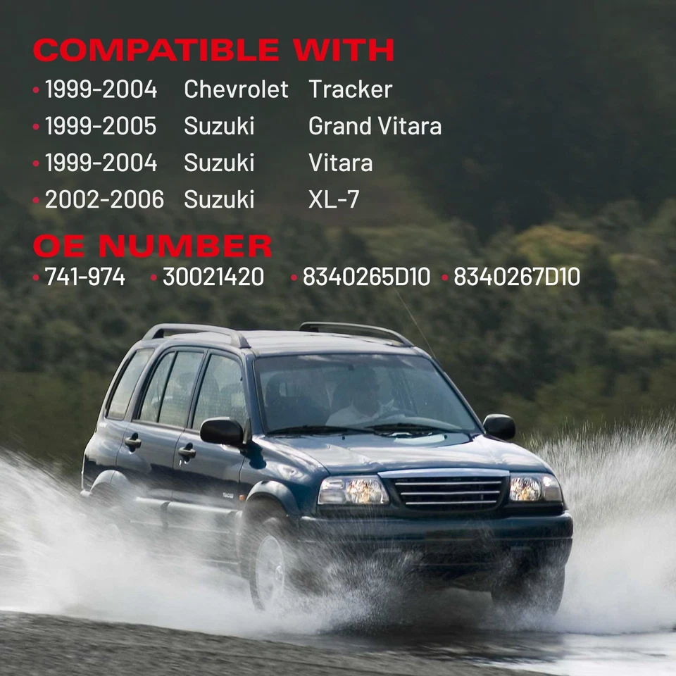 For 2002-2006 Suzuki XL-7 Front Driver Side Window Regulator with Motor 741-974 - Imagem 3 de 4