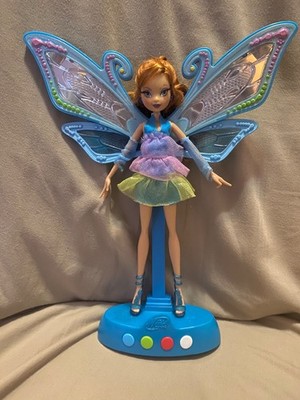 Poupée Winx Club Mattel - Bloom En Robe Verte - Occasion - À Tester