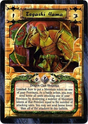 Togashi Yama - Amboss der Verzweiflung - Legend of the Five Rings CCG