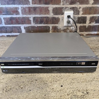 LG VCR/DVD Recorder LRY-517 Combo Transfer Receiver VHS DVD+R No Remote