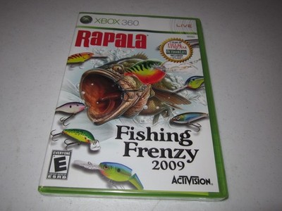Rapala: Fishing Frenzy 2009 (Microsoft Xbox 360, 2008) for sale