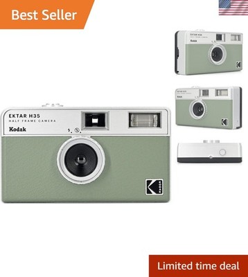 Capture Twice the Memories with EKTAR H35 Half Frame Camera - Easy & Portable