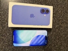 Apple iPhone 16 128GB Ultramarine Blue Unlocked Battery 91% Excellent Condition