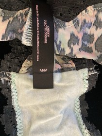 Victoria&rsquo;s Secret sz M Cheeky & Cheekini Panty Bundle Lot Of 3 Panties