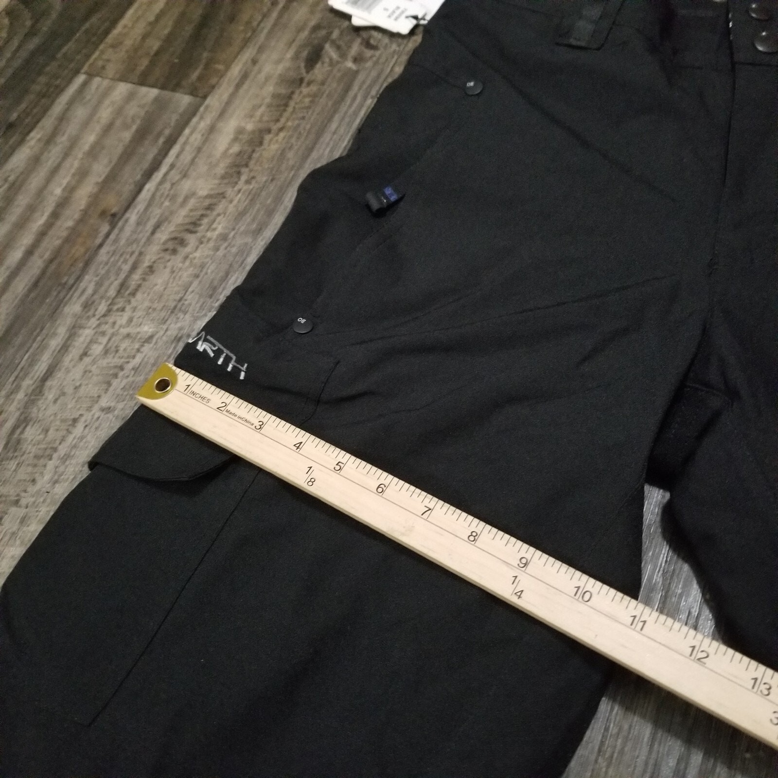 Ocean Earth Pro Snow Ski Pants Black Insulated Outdoor Activewear Mens Small