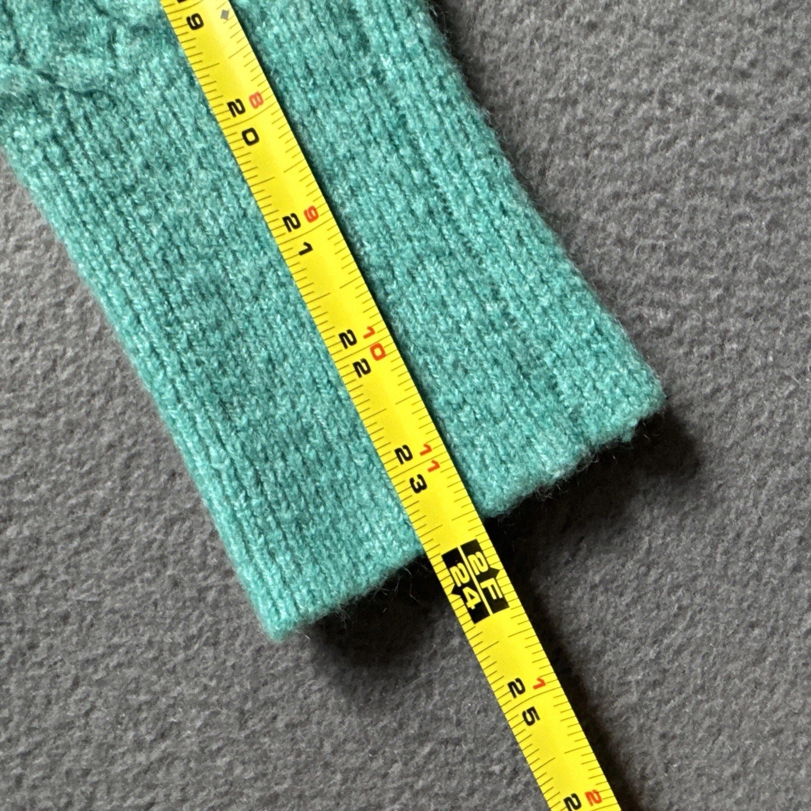 Loft Turquoise Blue Pullover Cable Knit Sweater S… - image 10