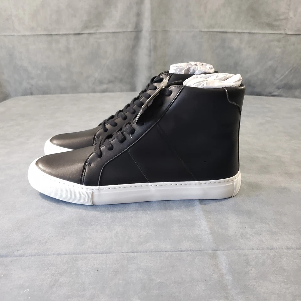 Zapatilla deportiva Express Man de caña alta de cuero sintético suela blanca con cordones para hombre estilo moderno Foto 2 de 4