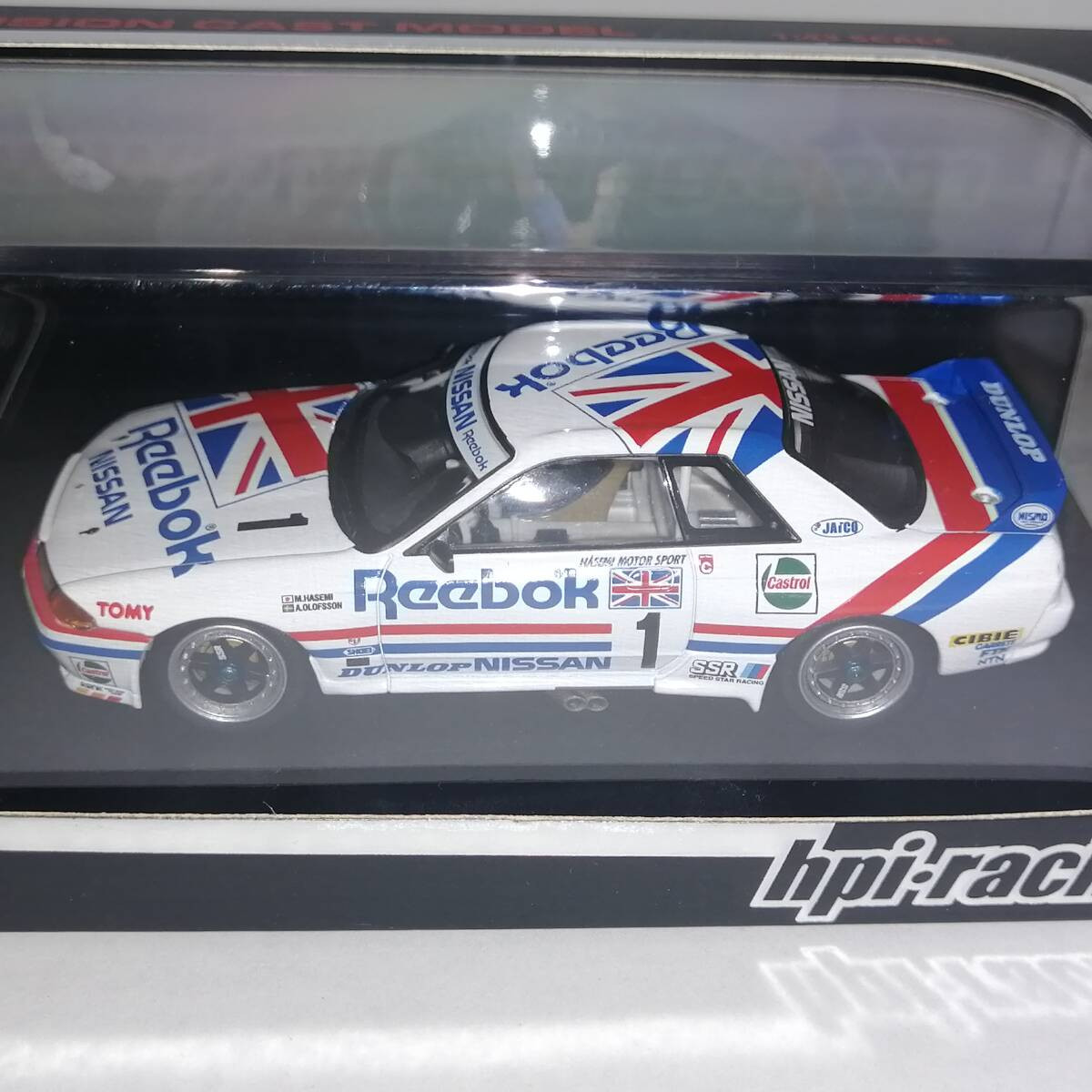 HPI 1/43 Reebok NISSAN SKYLINE Nissan Skyline GT R GTR R32 1 HPI 1/43 Reebok NISSAN SKYLINE Nissan Skyline GT R GTR R32 1