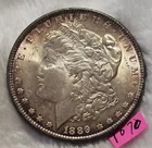 VIDEO 👀🔥BEAUTIFUL TONING🔥1889 MORGAN DOLLAR! SUPERSTAR GEM BU++