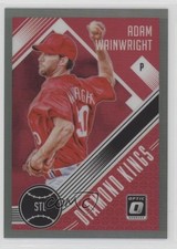 2018 Panini Donruss Optic Diamond Kings Black Prizm 3/25 Adam Wainwright #30 y0i