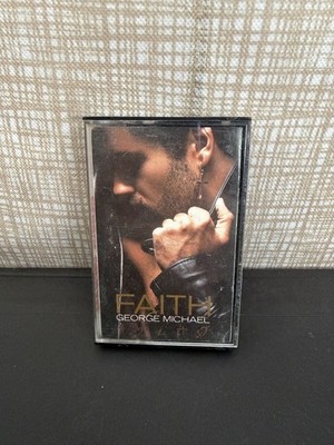 George Michael Faith Cassette Columbia Records Monkey Father Figure Vintage 1987