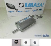 Imasaf ESD Auspuff Endtopf für Honda Concerto/Rover+Coupe+Hatchback 200 +ZubehöR