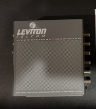 Leviton video distribution dual video modulator/Broadband amplifier/IR repeatin