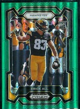 2024 Panini Prizm Draft Picks #171 Erick All Green
