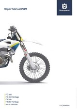Husqvarna Service Workshop Shop Repair Manual...