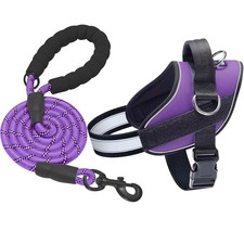 Essential Dog Harness, No Pull Pet Vest with 3 Leash Clips, No Choke, Reflect...