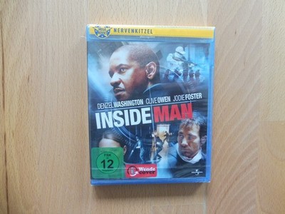 Inside Man ( Blu-ray, Denzel Washington, Jodie Foster, Neu, OVP )