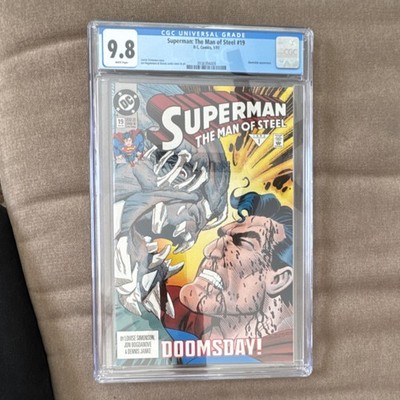 DC Comics Superman: The Man of Steel #19 CGC 9.8 1993 Doomsday!