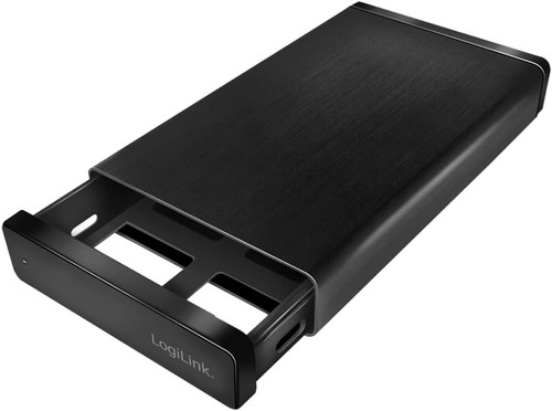 LogiLink UA0284 USB 3.0 Hard Drive Enclosure for 3.5 Inch S-ATA HDDs up to 6TB w - Photo 3/7