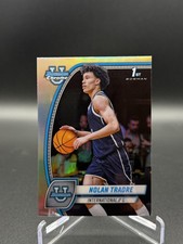 2024-25 Bowman 1st University Chrome Refractor #56 Nolan Traore Brooklyn Nets
