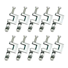 I Beam Cable Clamp Hanger for Pipe 10 PCS Conduit Hanger with Beam Clamp