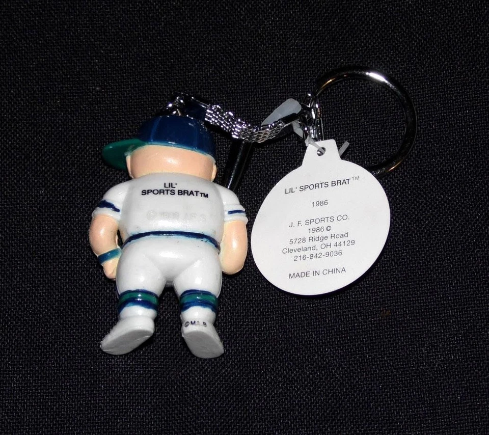 Seattle Mariners Baseball Sports Brat 1986 Key Chain or Fob - Lil Sports Brat - Image 2 of 2